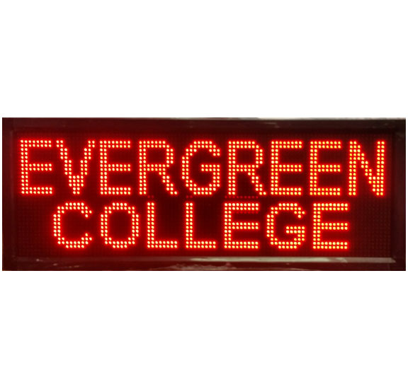 One Color LED Sign
